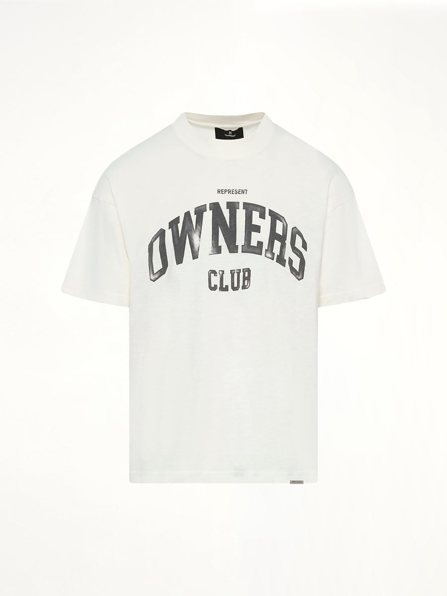 Represent Owners Club T-Shirt in Flat White