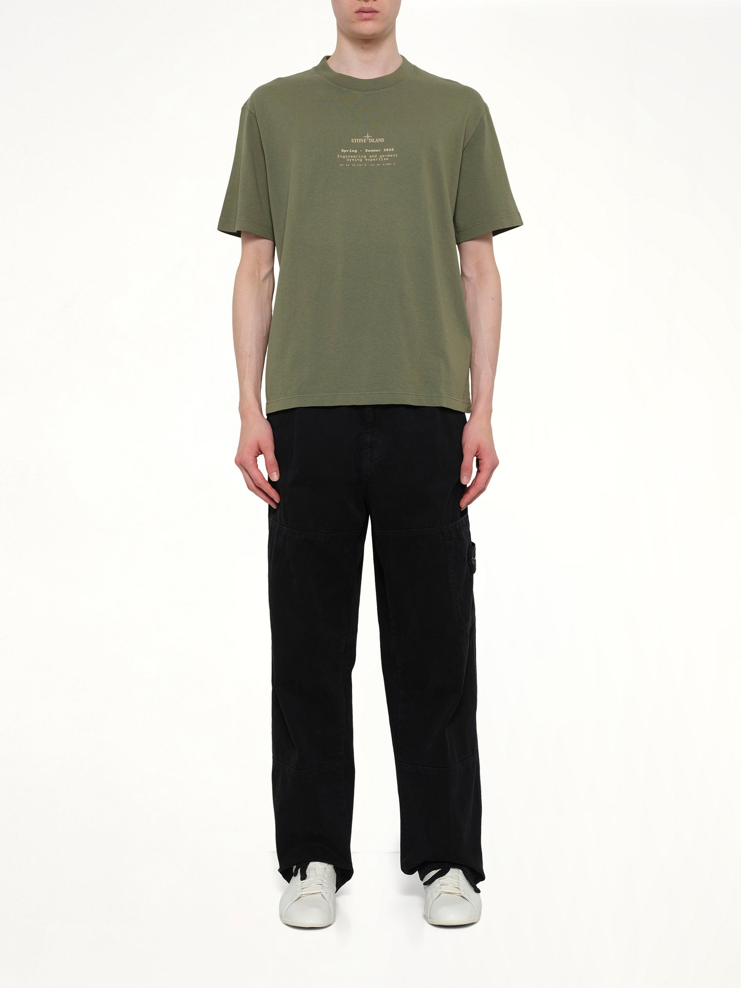 2100001 SS T-Shirt in Military Green
