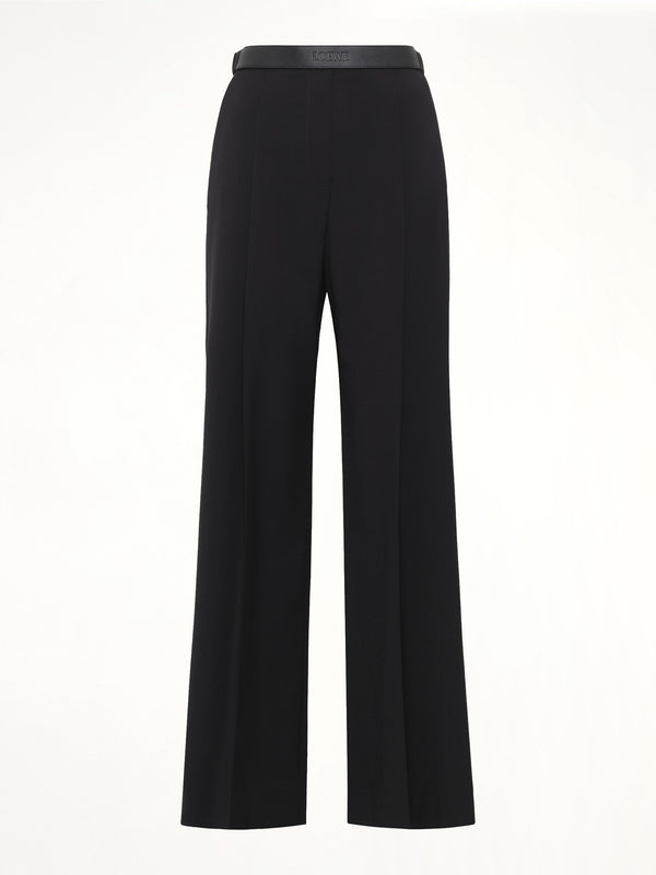 Wool Trouser in Black