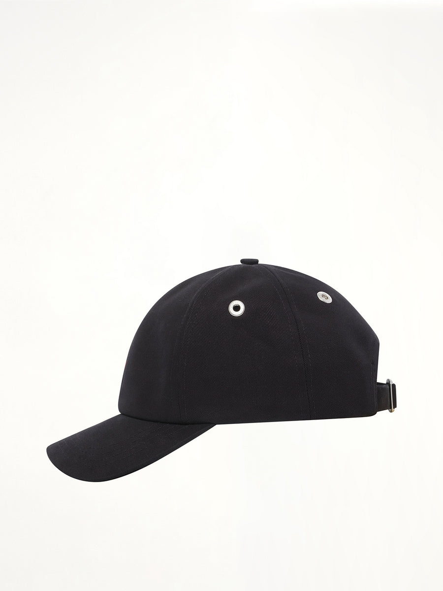Ami De Coeur Embroidery Cap in Black/Red