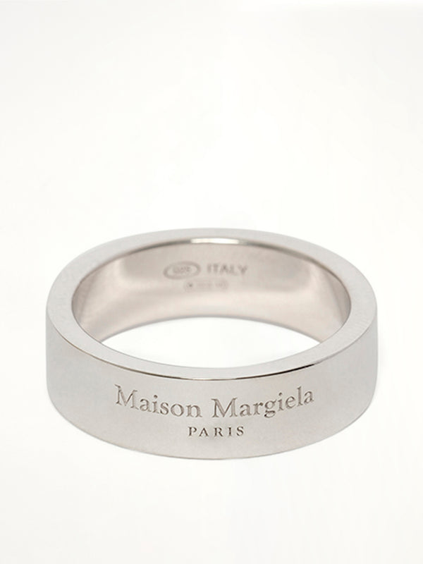 Logo Reference Ring 6.5mm in Silver
