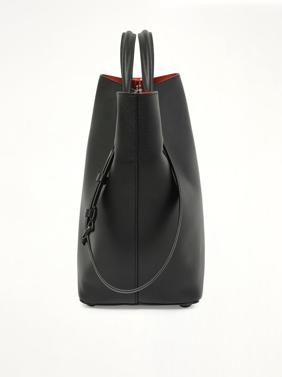 Dress-Age Medium Bag in Black/Orange