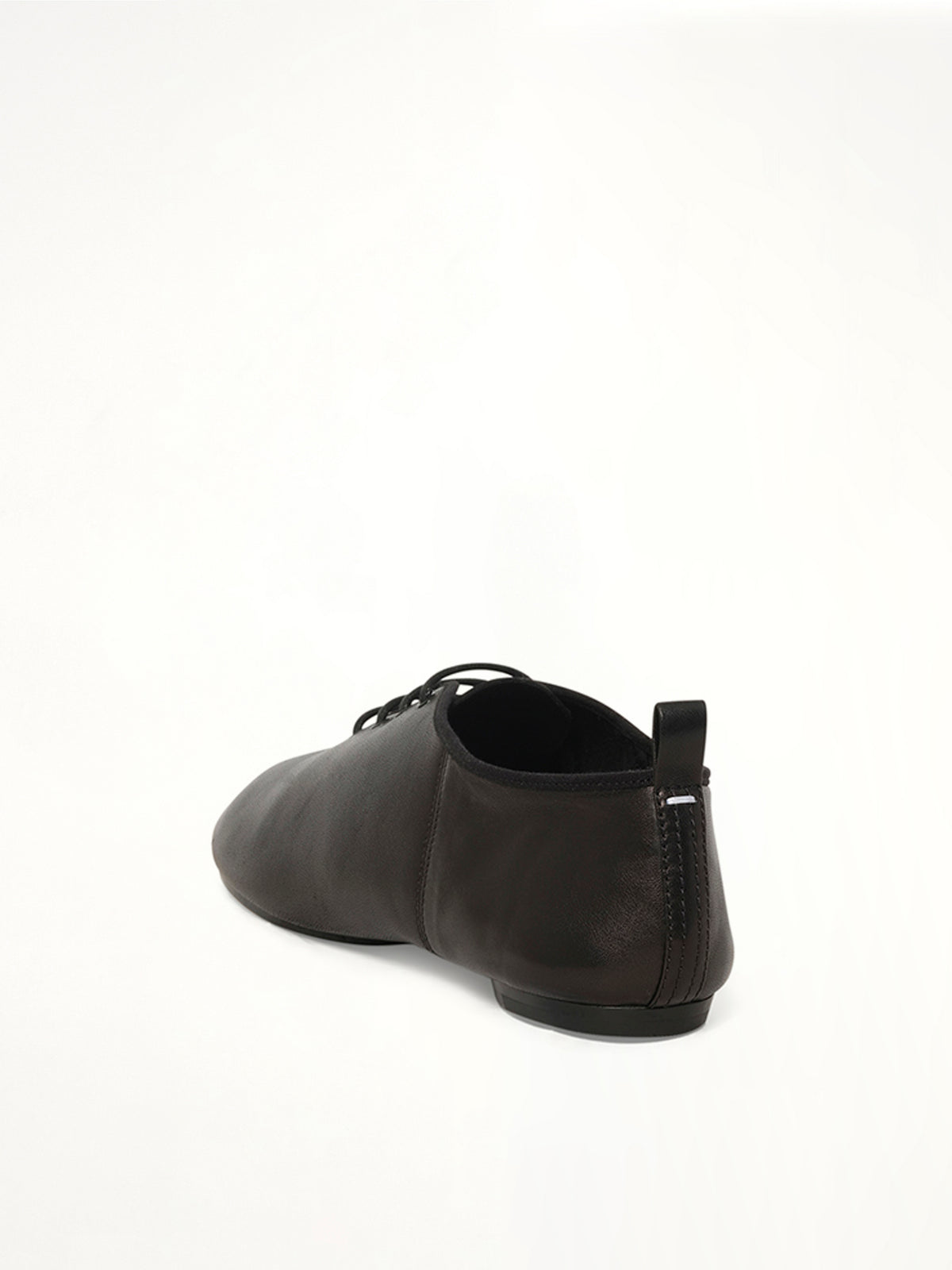 Tabi Jazz Lace-up Derby in Black Back View | MAISON MARGIELA