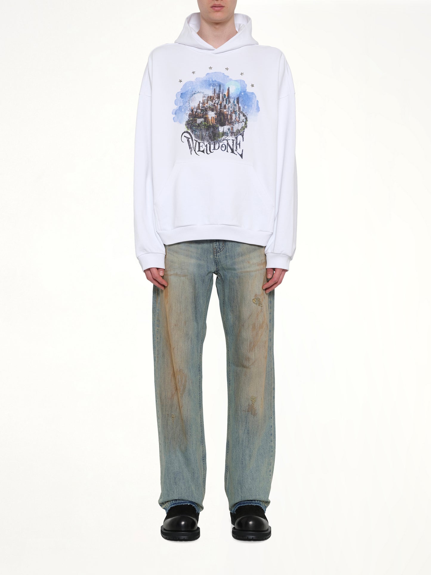 City Hoodie in White