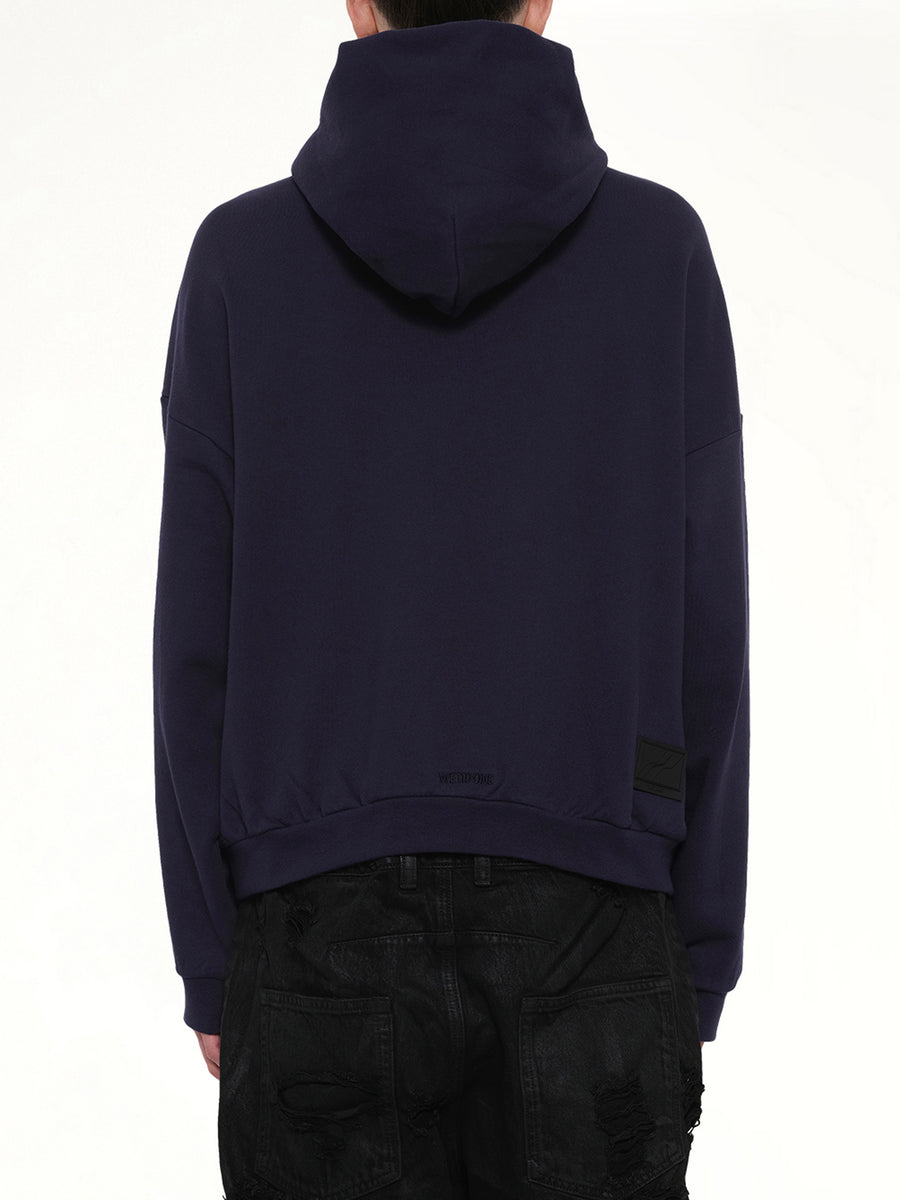 Logo Hoodie in Navy