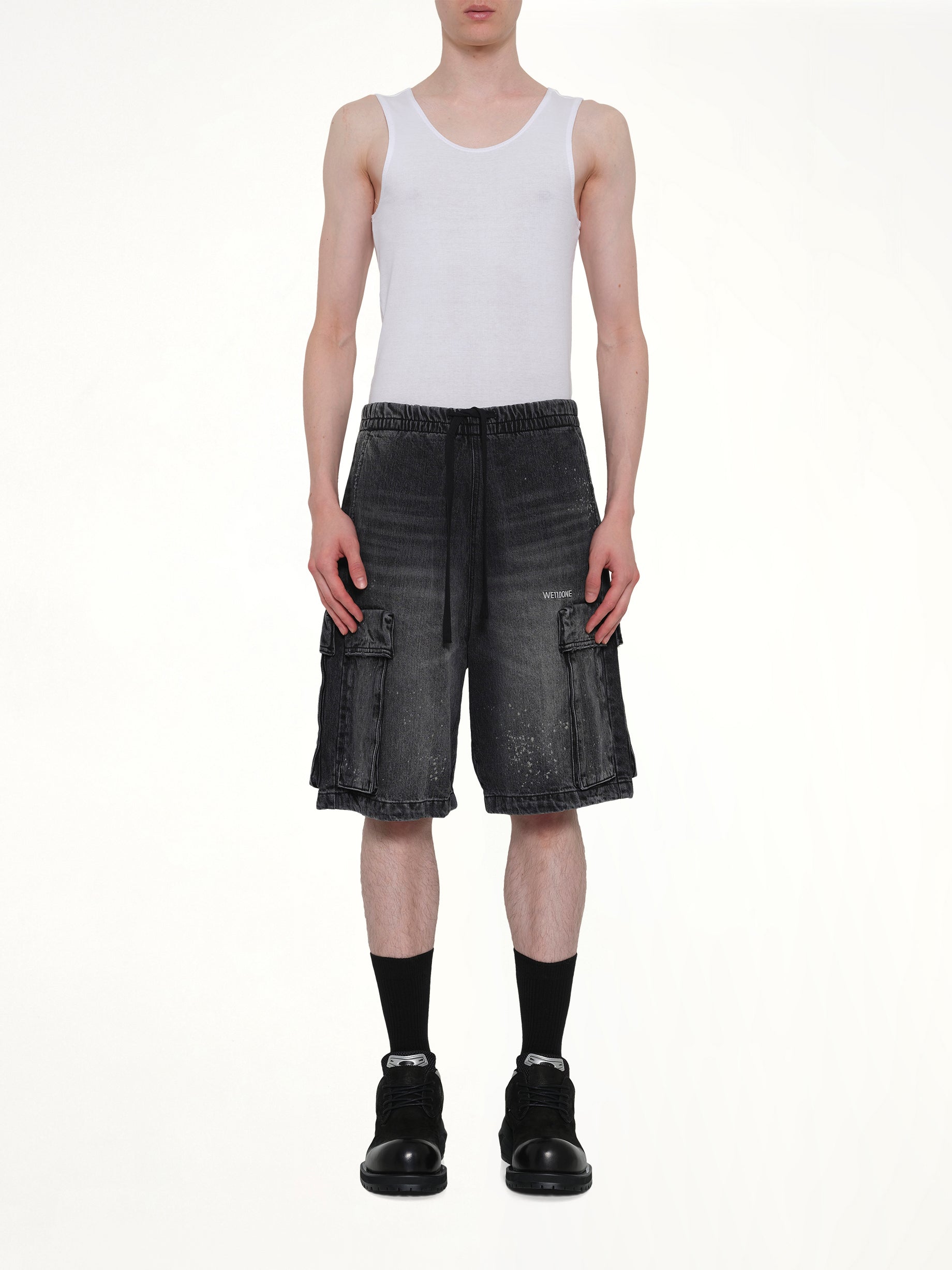 Pocket Shorts in Black