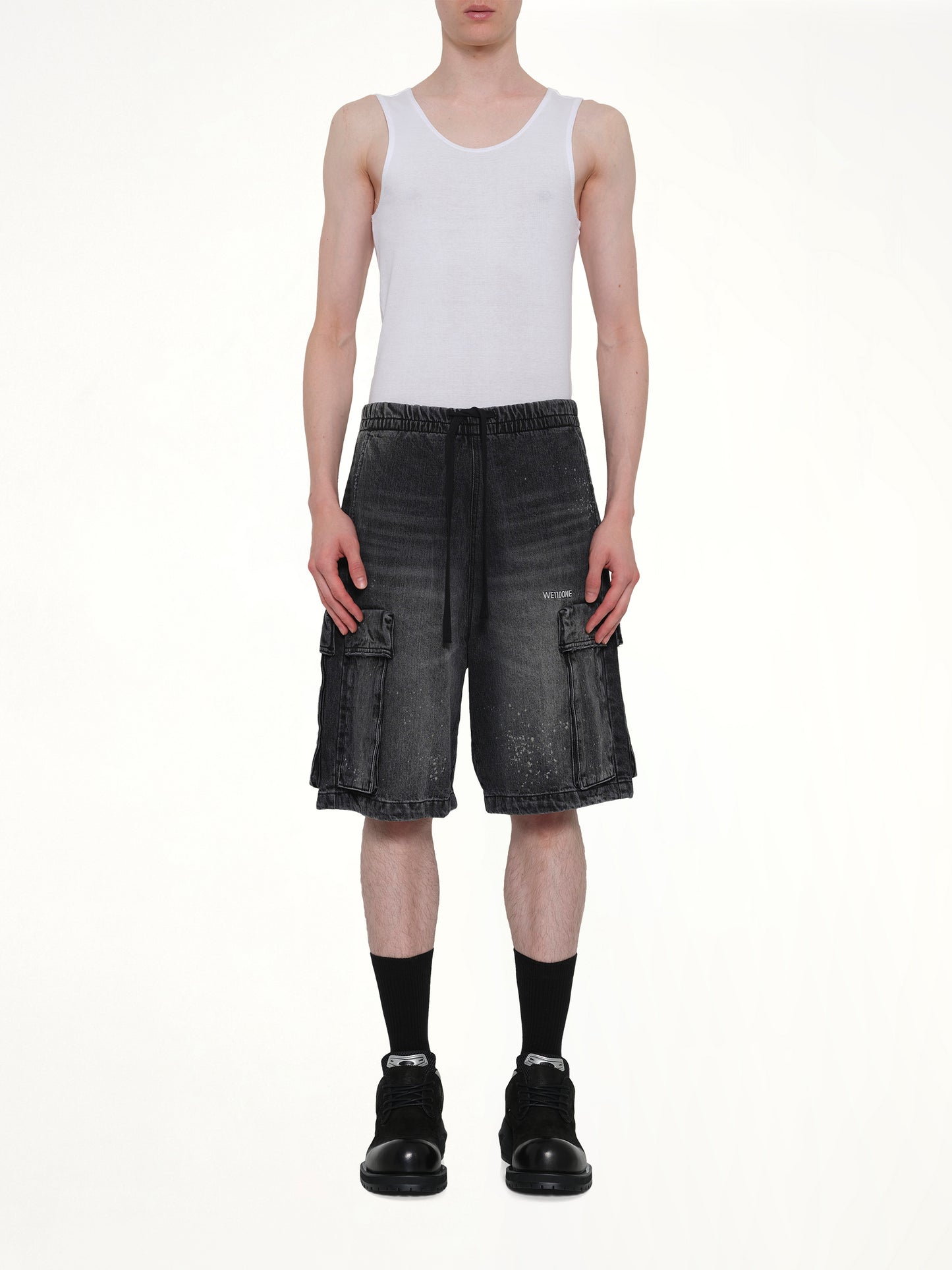 Pocket Shorts in Black