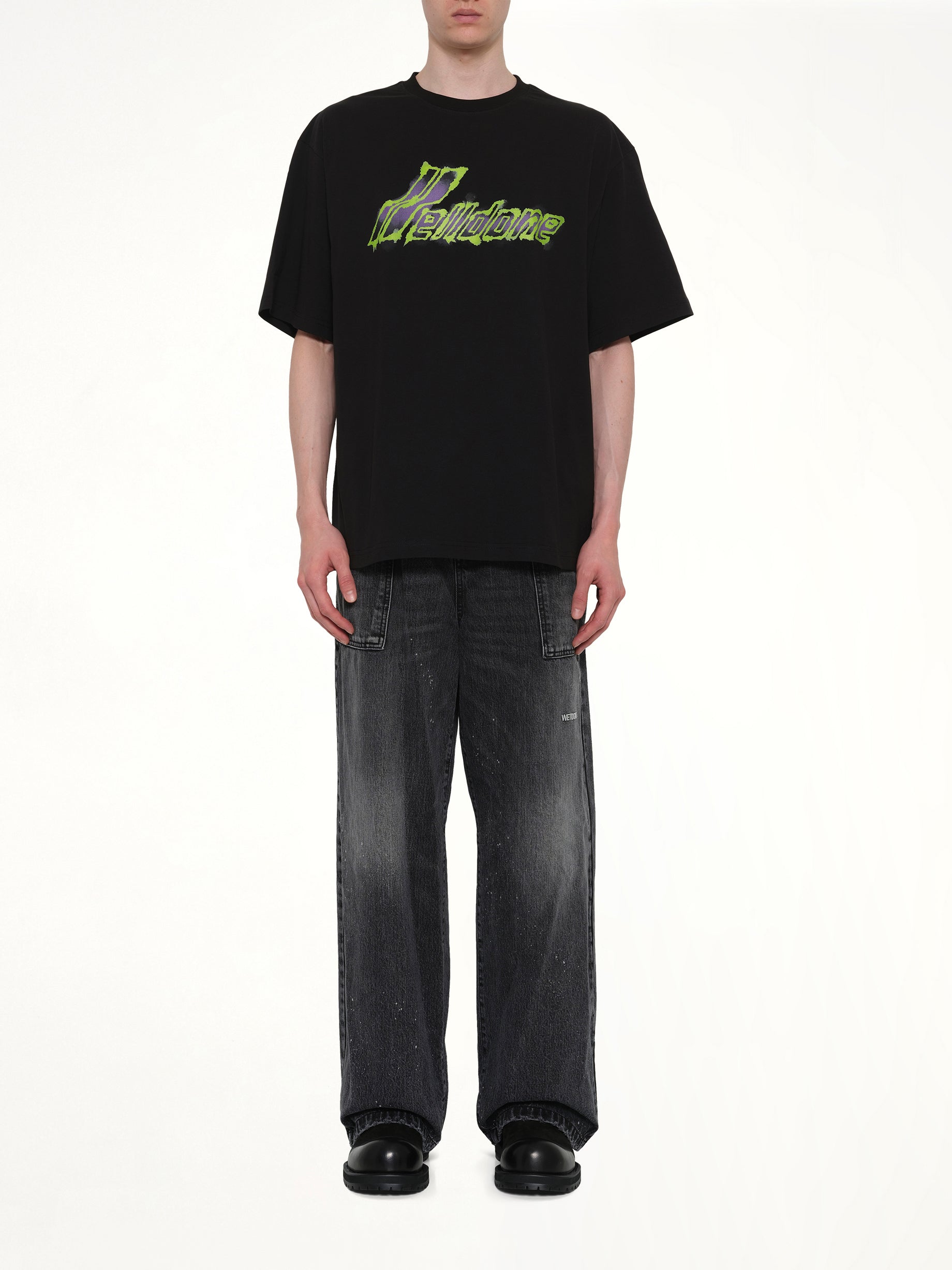 Watercolor T-Shirt in Black