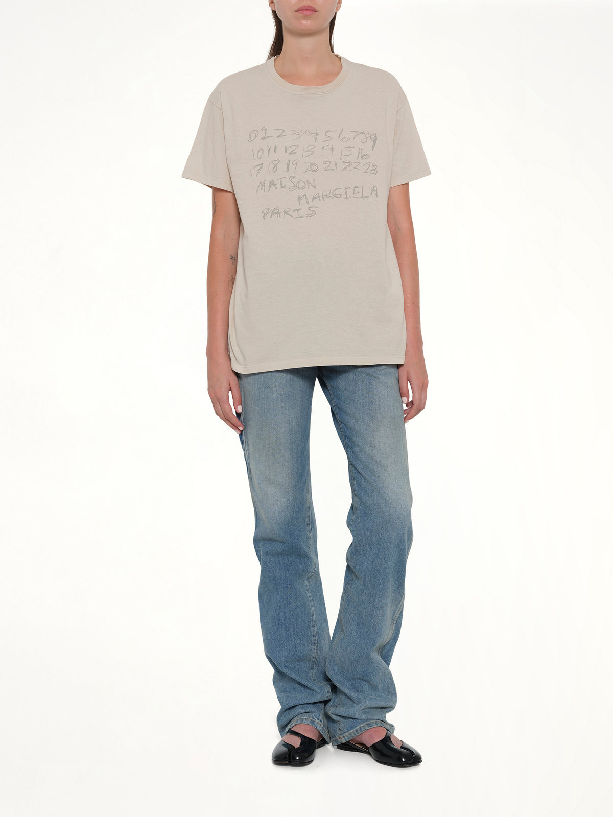 Straight 5 Pocket Jeans in Light Blue Indigo