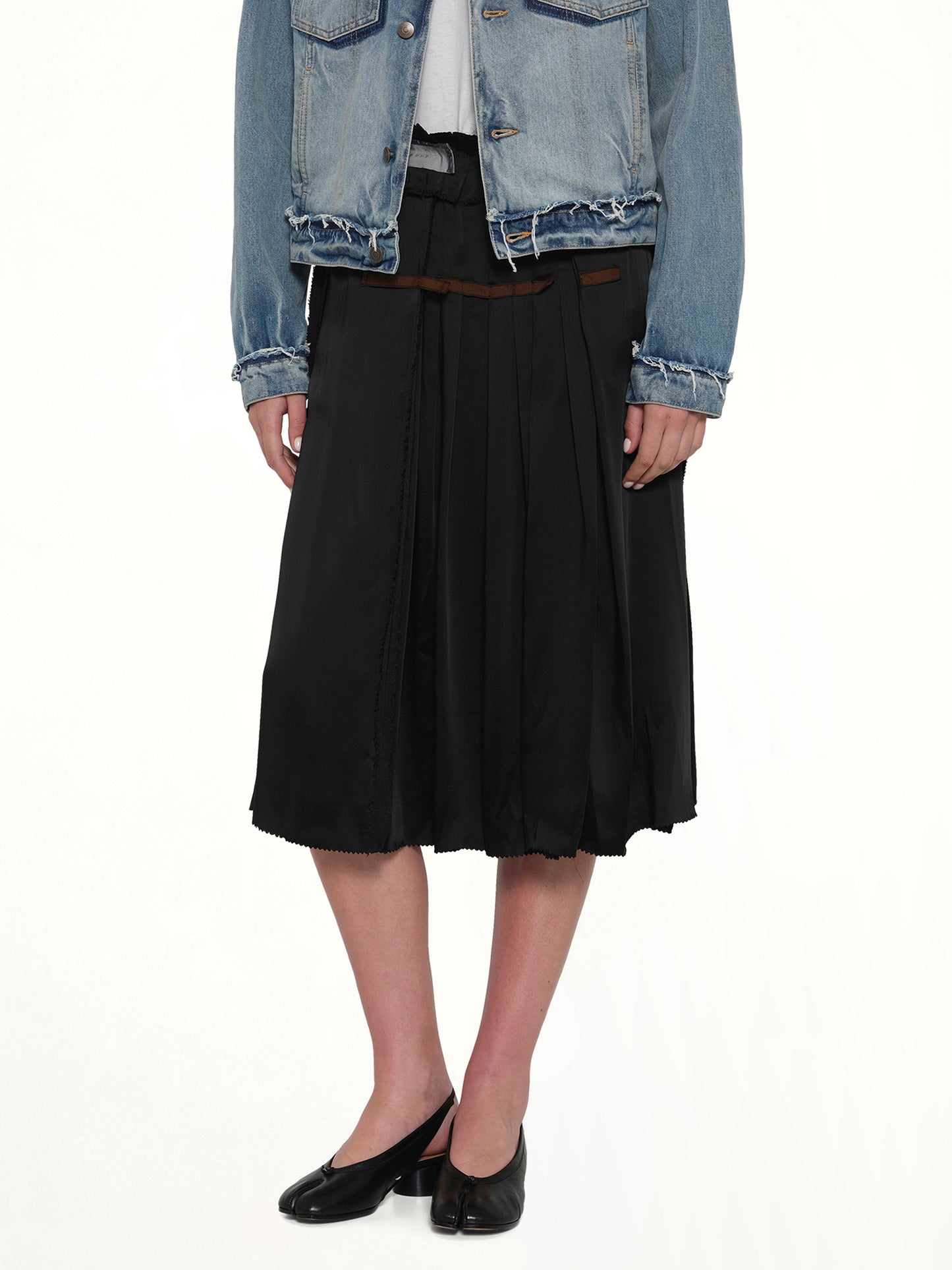 Layered Skirt in Black