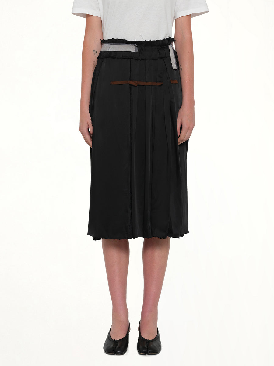 Layered Skirt in Black