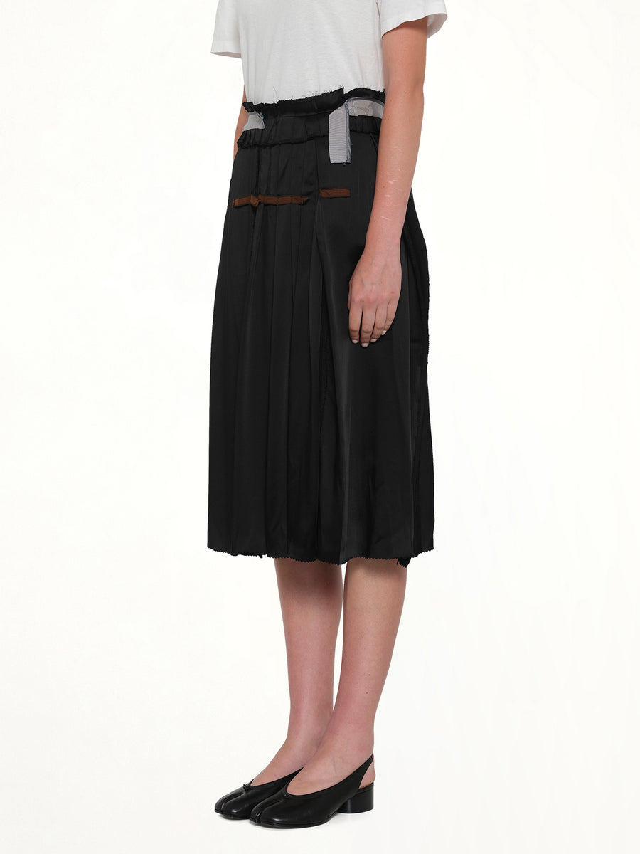 Layered Skirt in Black