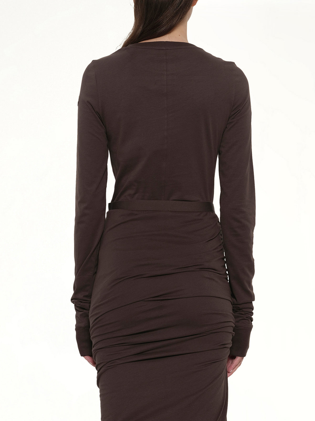Rick Owens x Moncler Adjustable Skirt in Dark Dust