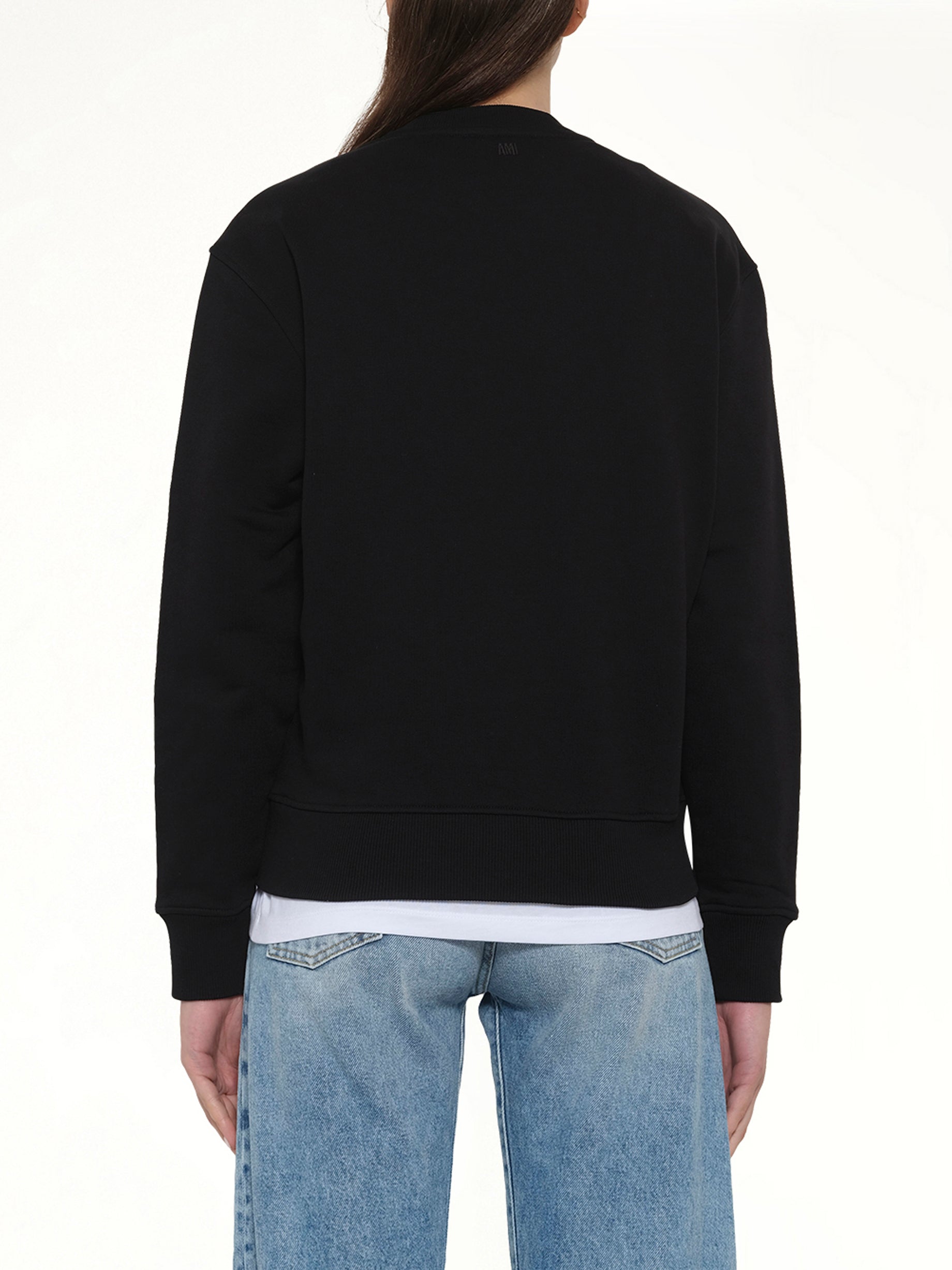Red Ami De Coeur Sweatshirt in Black