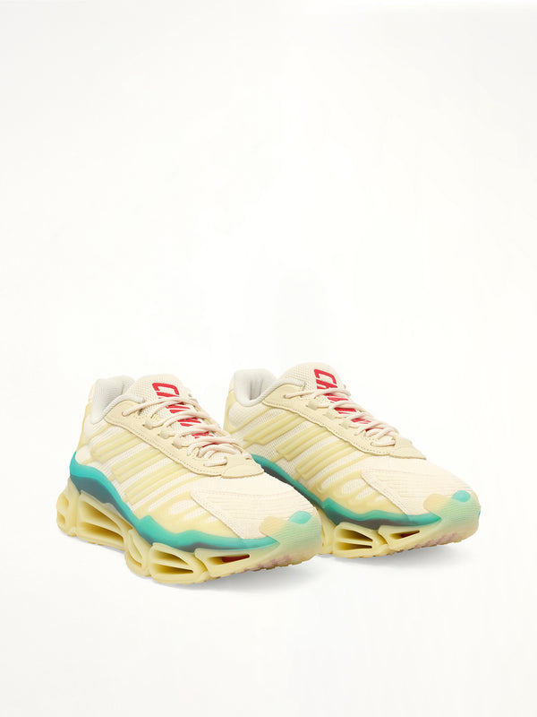Adidas x Chavarria Megaride AG in Cream White Front View | WILLY CHAVARRIA