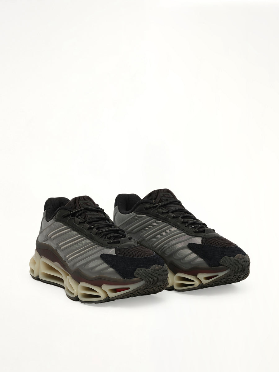 Adidas x Chavarria Megaride AG in Core Black Front View | WILLY CHAVARRIA