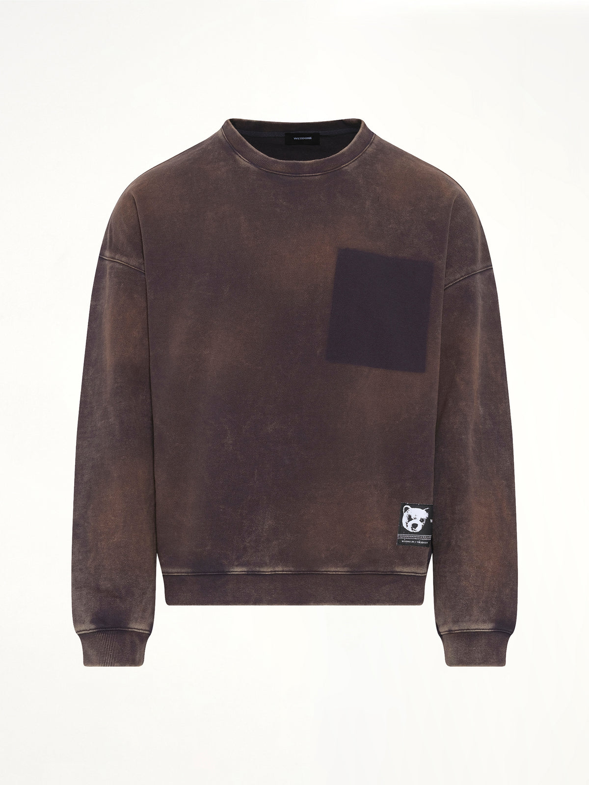 Teddy ID Sweatshirt in Charcoal