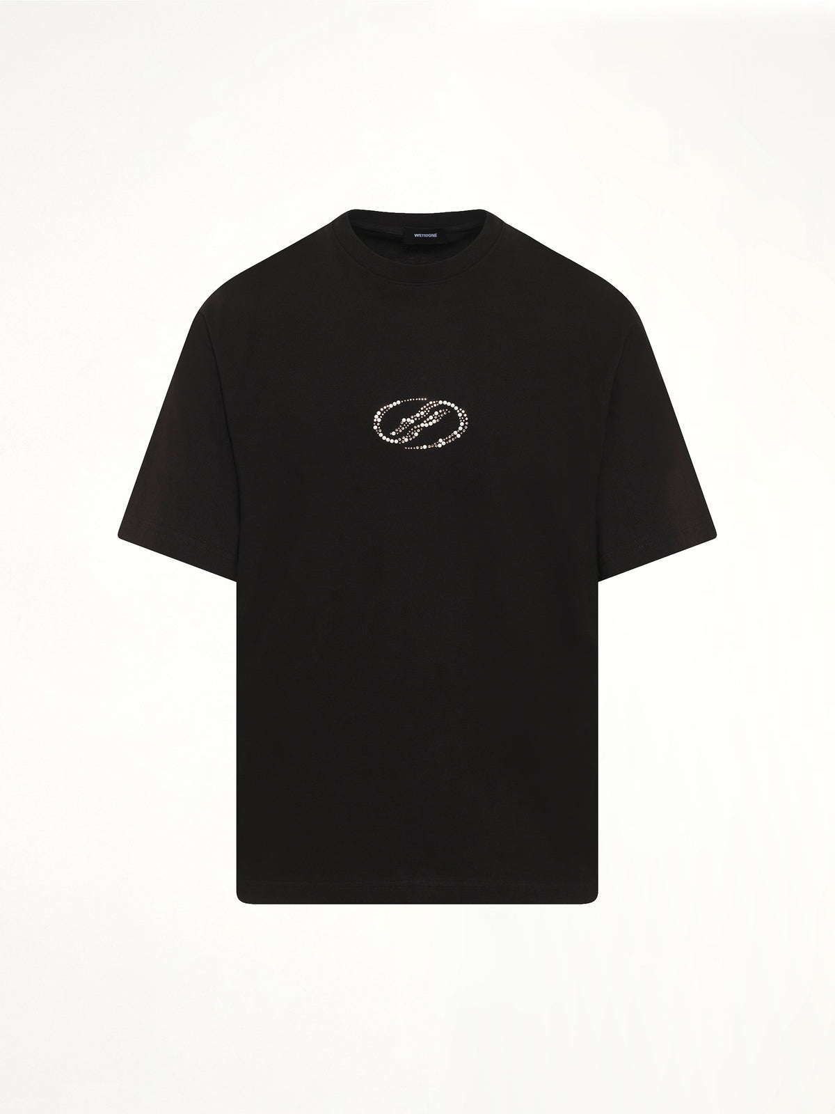 Rhinestone T-Shirt in Black