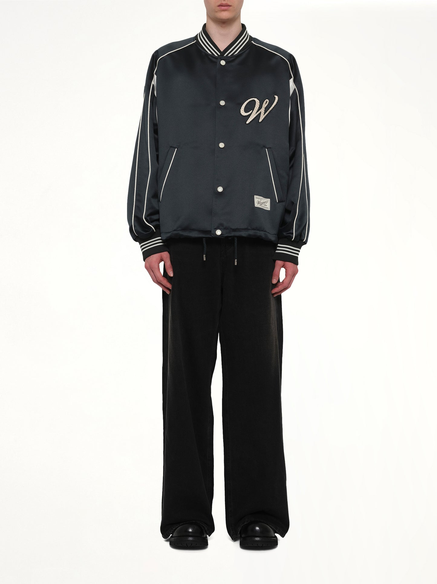 Varsity Jacket in Fresh Green