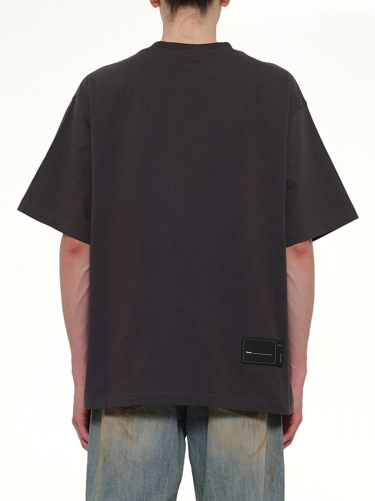 Classic Front Logo T-Shirt in Charcoal