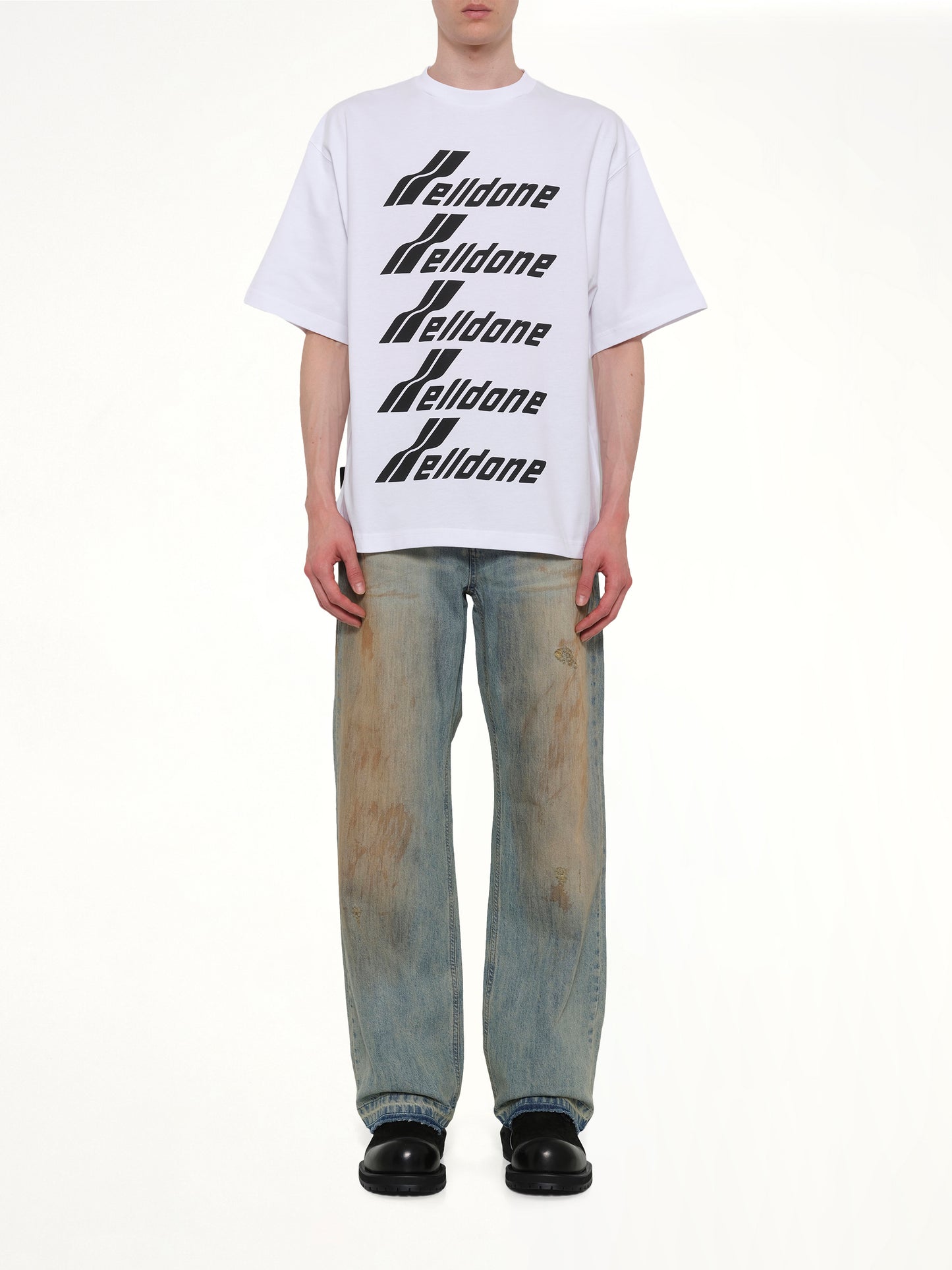 Classic Front Logo T-Shirt in White