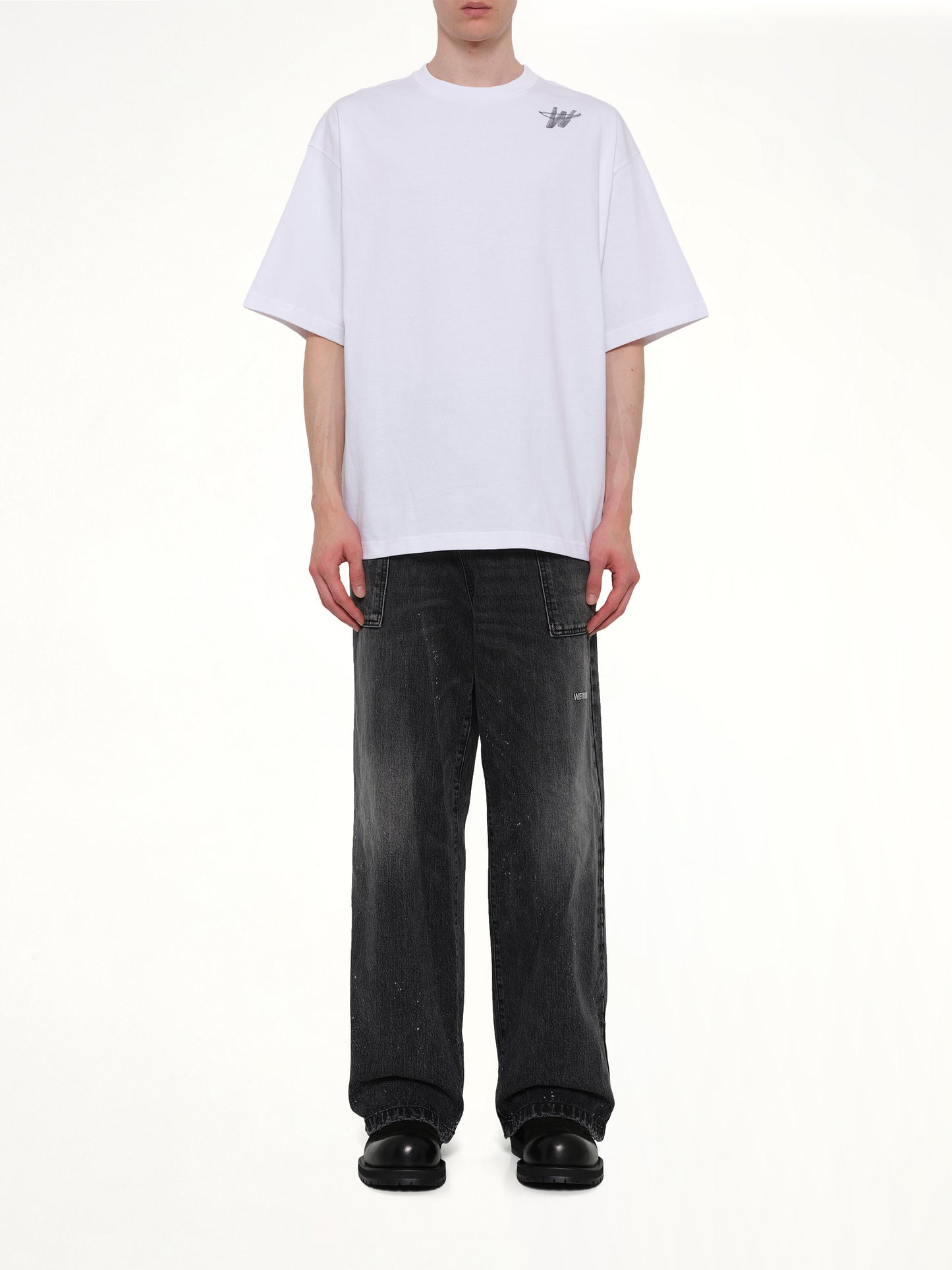 Classic WD Logo T-Shirt in White