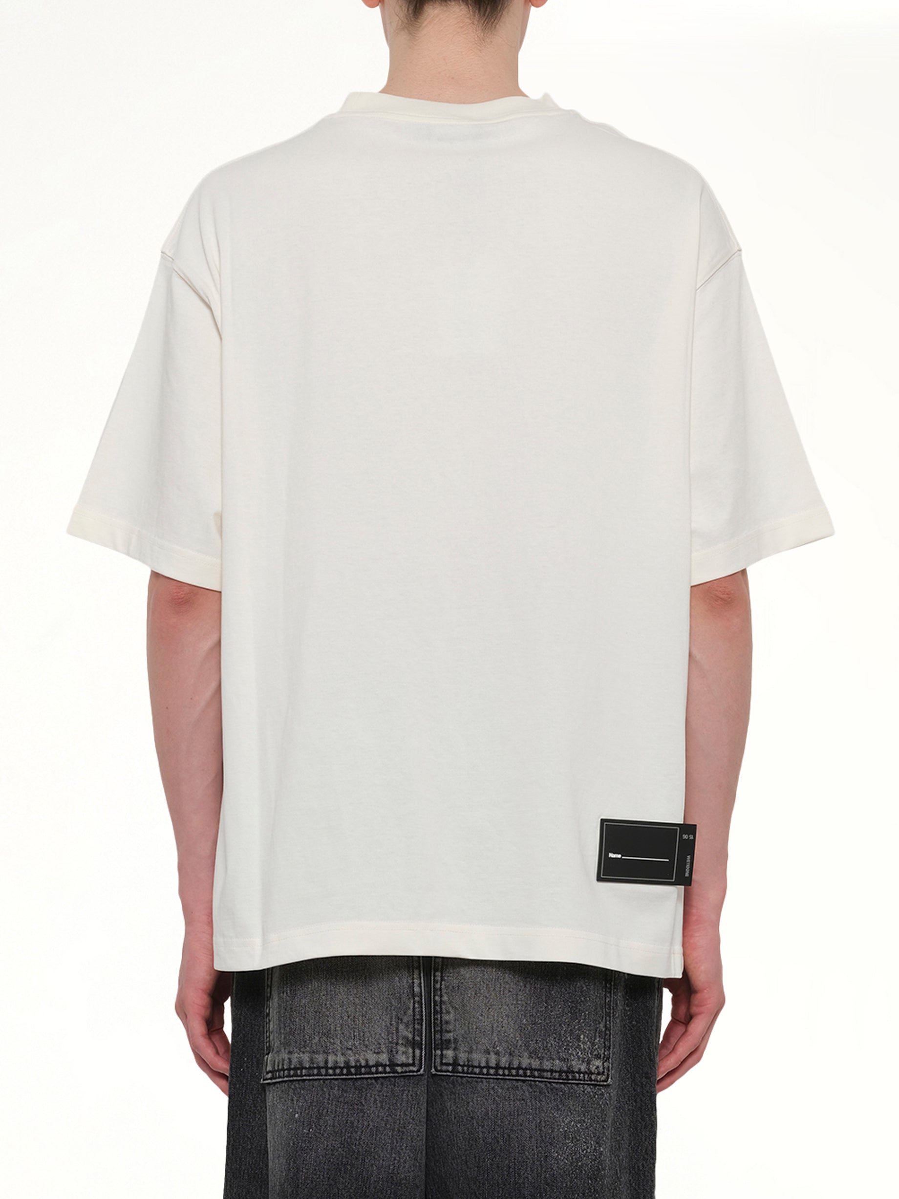 Wapen Logo T-Shirt in Ivory
