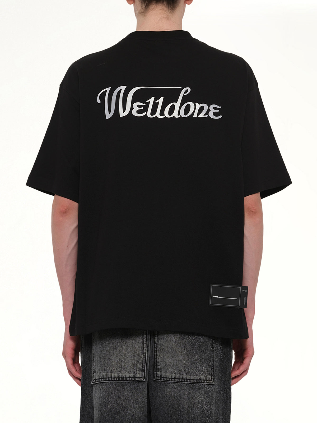 We11done Classic Logo T-Shirt in Black