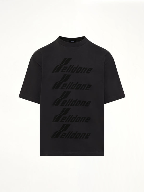Classic Front Logo T-Shirt in Charcoal
