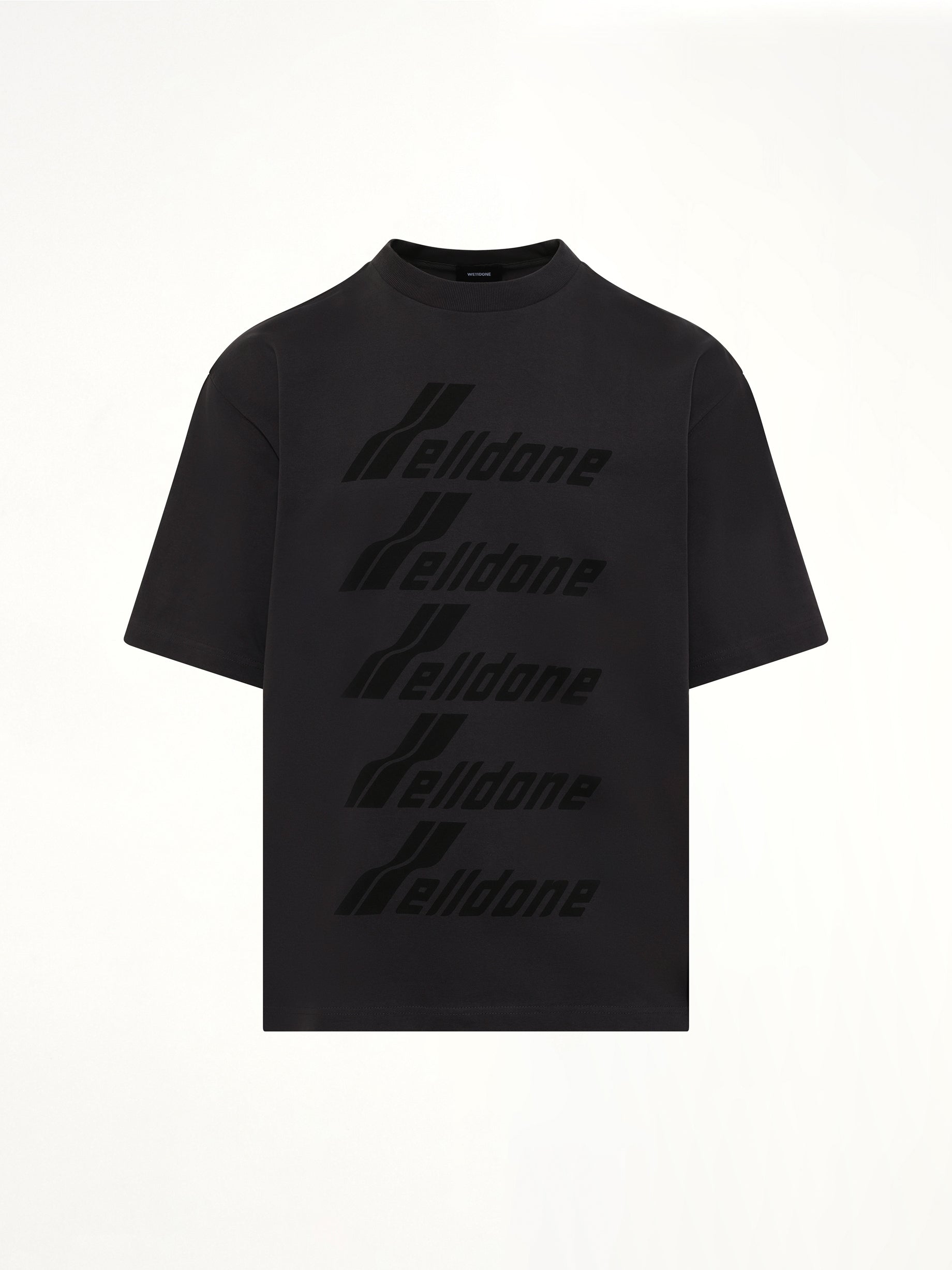 Classic Front Logo T-Shirt in Charcoal