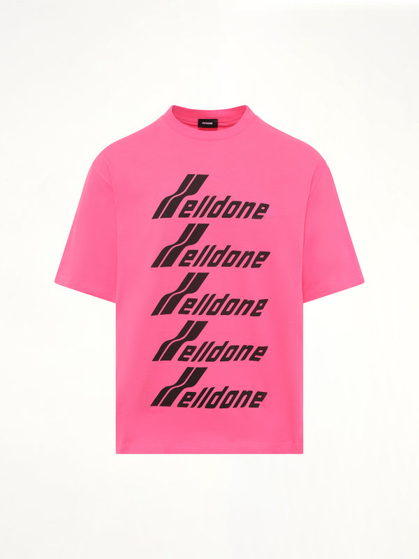 クラシックフロントロゴTシャツ ピンク