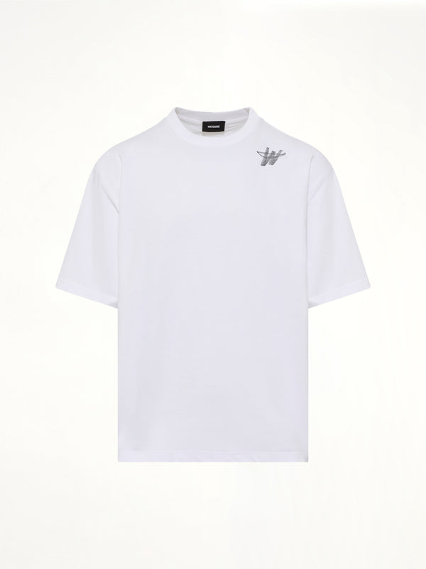 Classic WD Logo T-Shirt in White