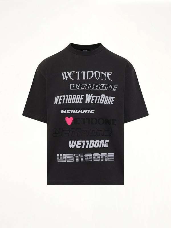 Love Logo T-Shirt in Charcoal