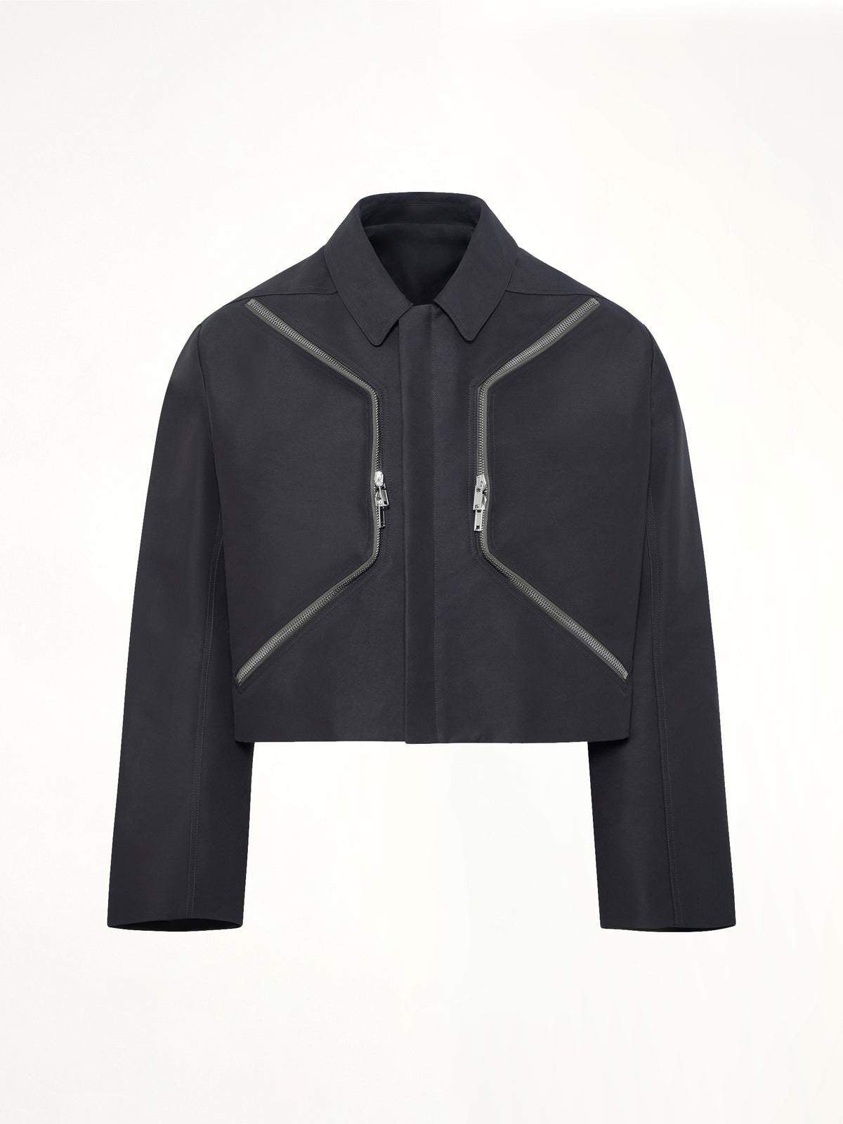 Woven Heizer Mac Jacket in Black