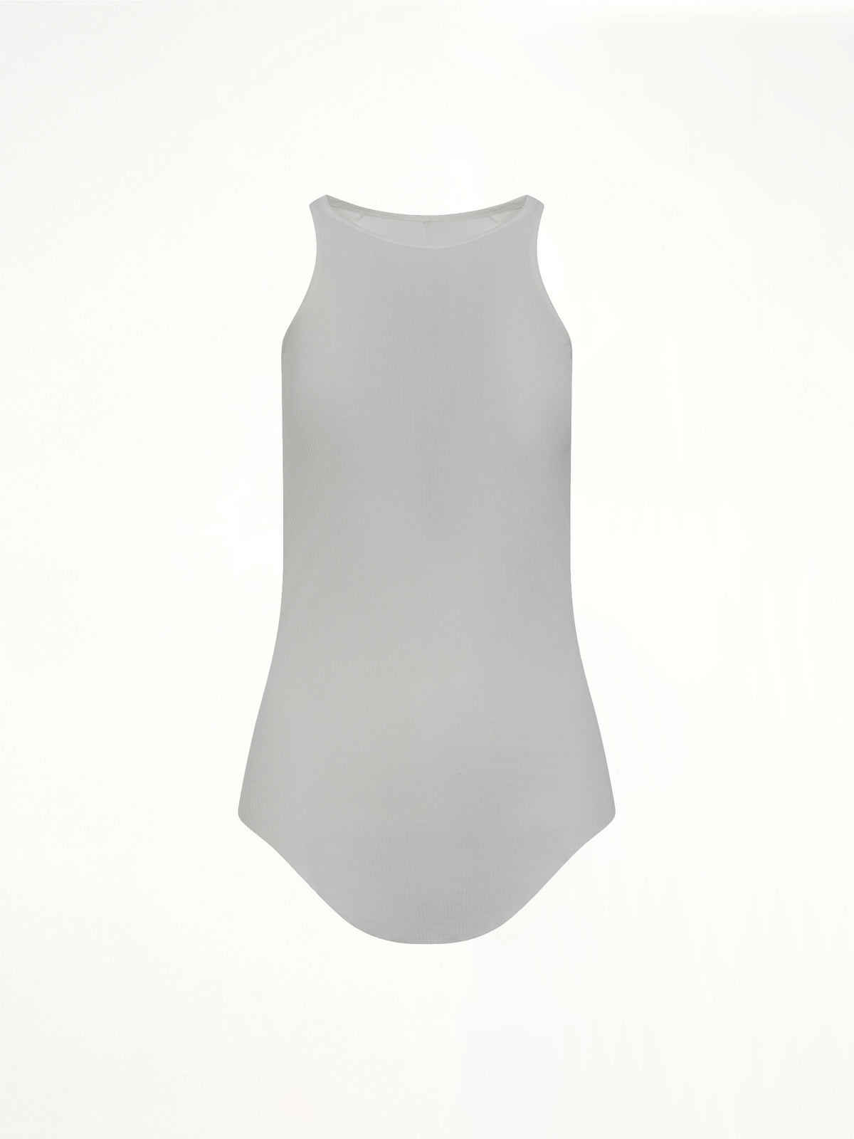 Basic Rib Tank in Milk