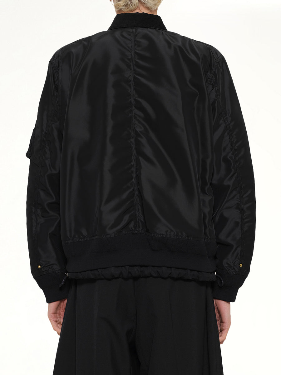 Carhartt WIP Nylon Twill x Duck Blouson in Black