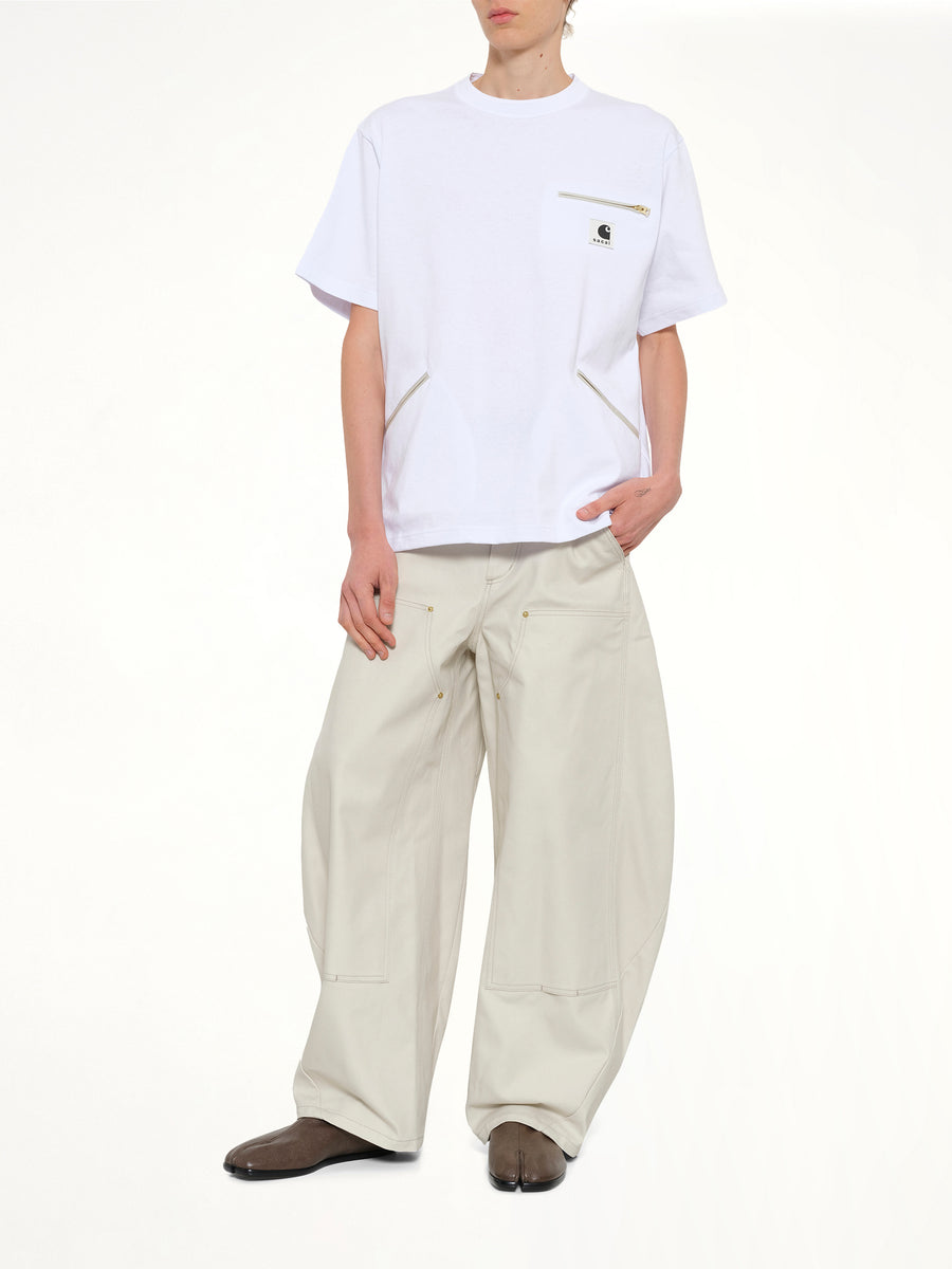 Carhartt WIP Duck Pants in Ivory