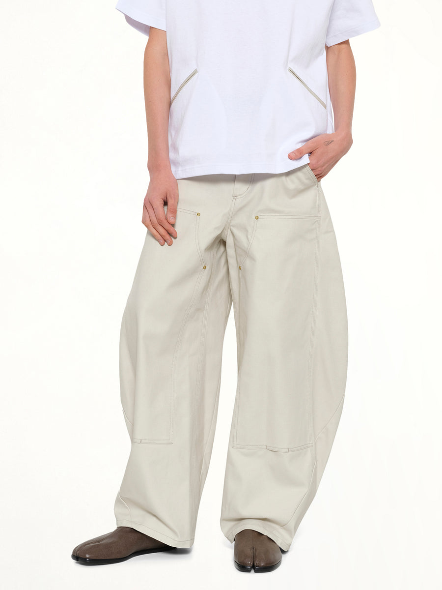 Carhartt WIP Duck Pants in Ivory