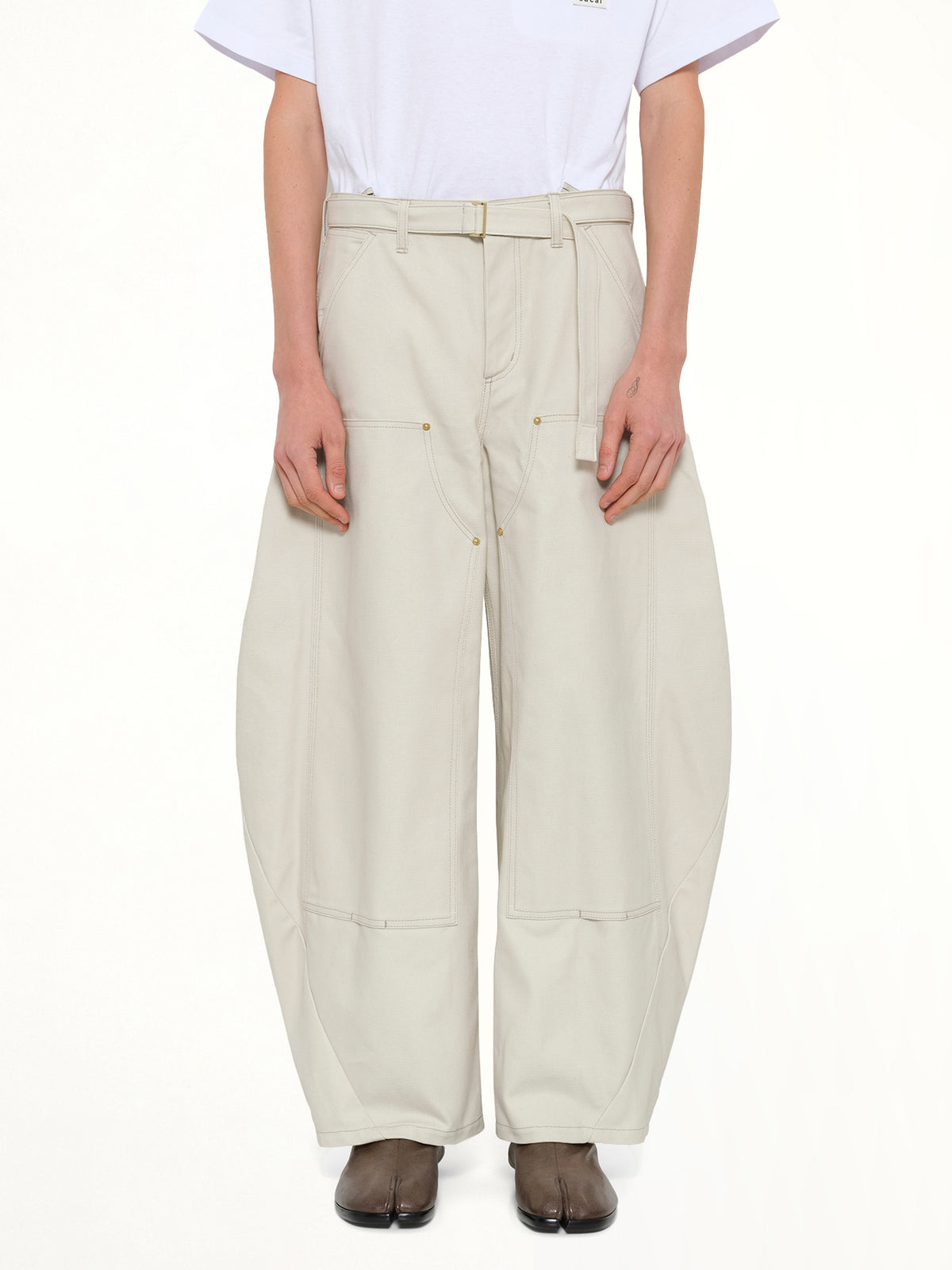 Carhartt WIP Duck Pants in Ivory