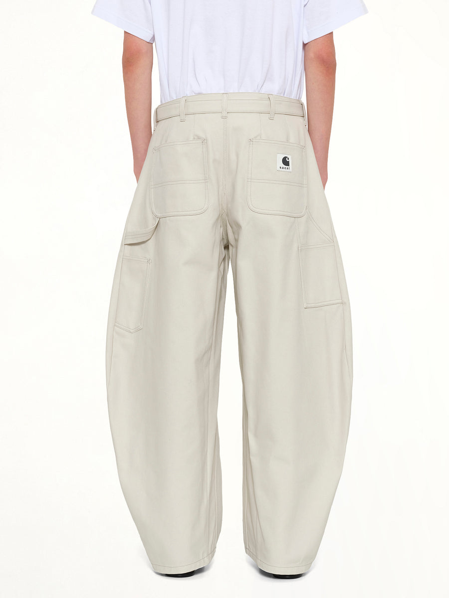 Carhartt WIP Duck Pants in Ivory