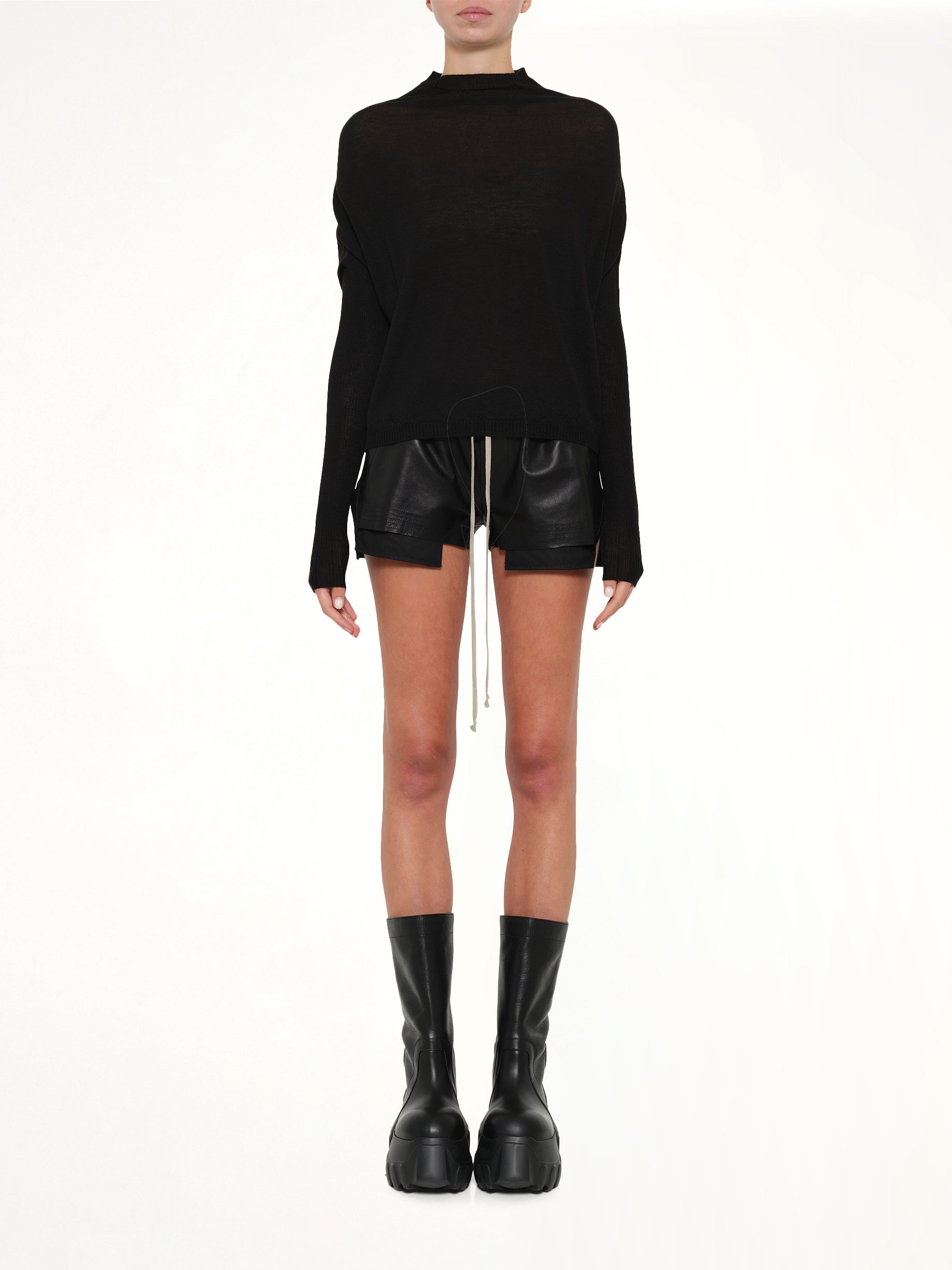 Crater Knit in Black