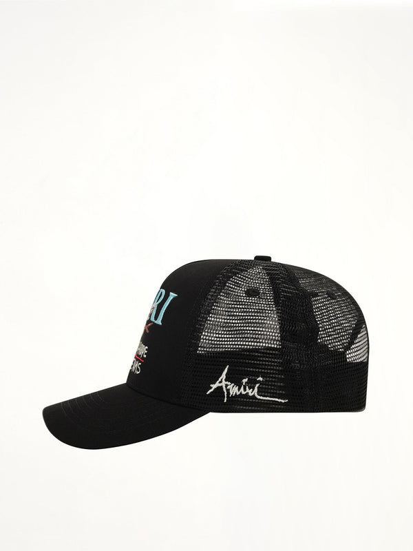 Hope And Dreams Trucker Hat in Black