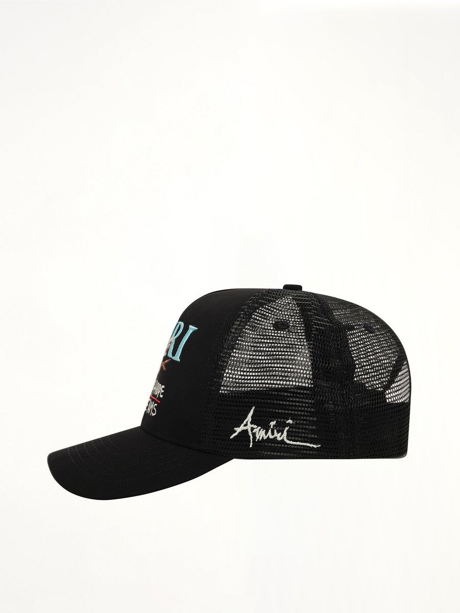 Hope And Dreams Trucker Hat in Black