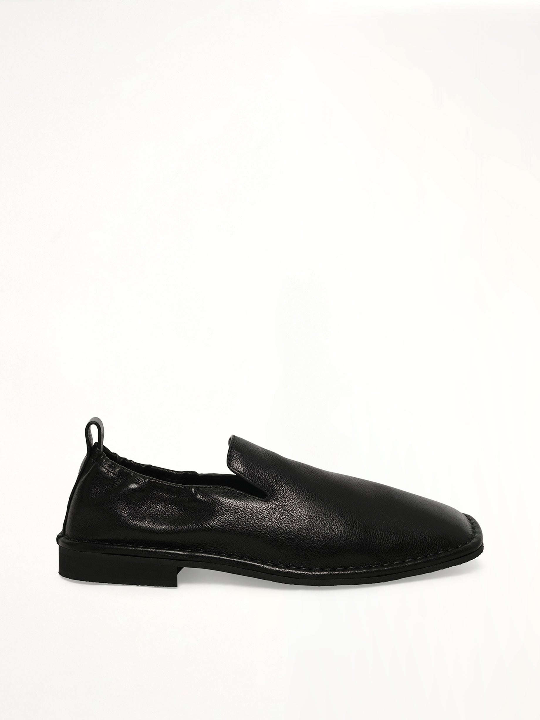 Slip On Loafer in Black Side View | AMIRI