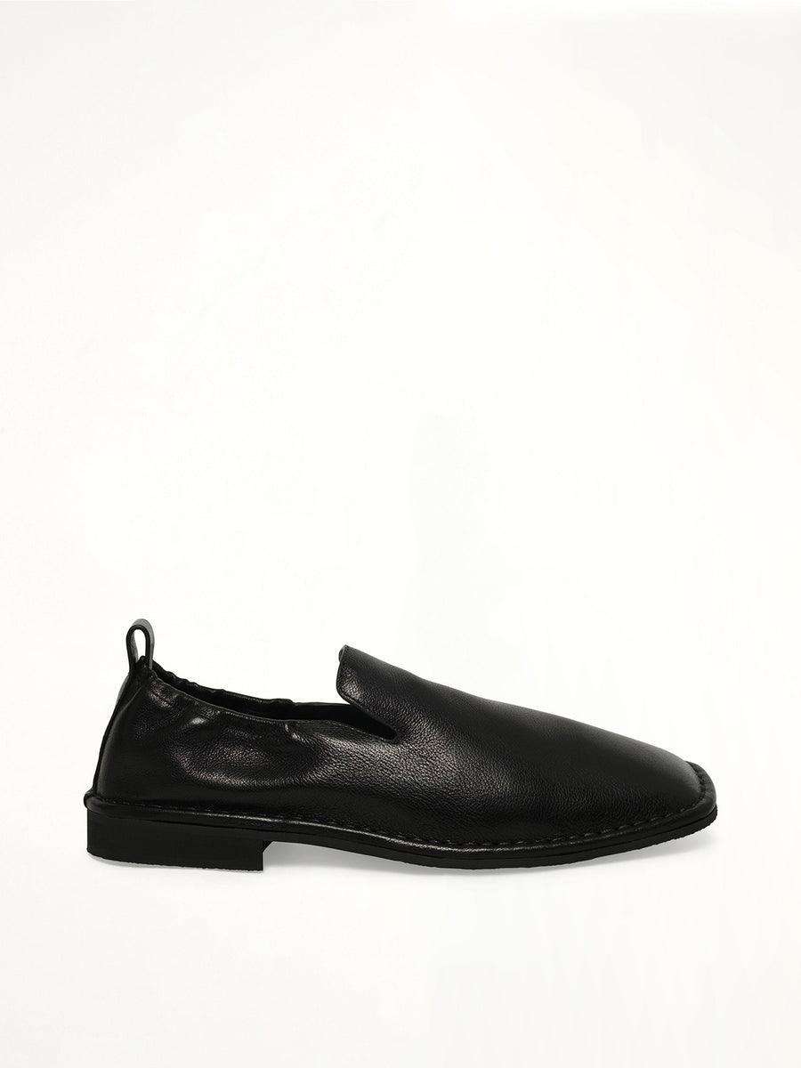 Slip On Loafer in Black Side View | AMIRI