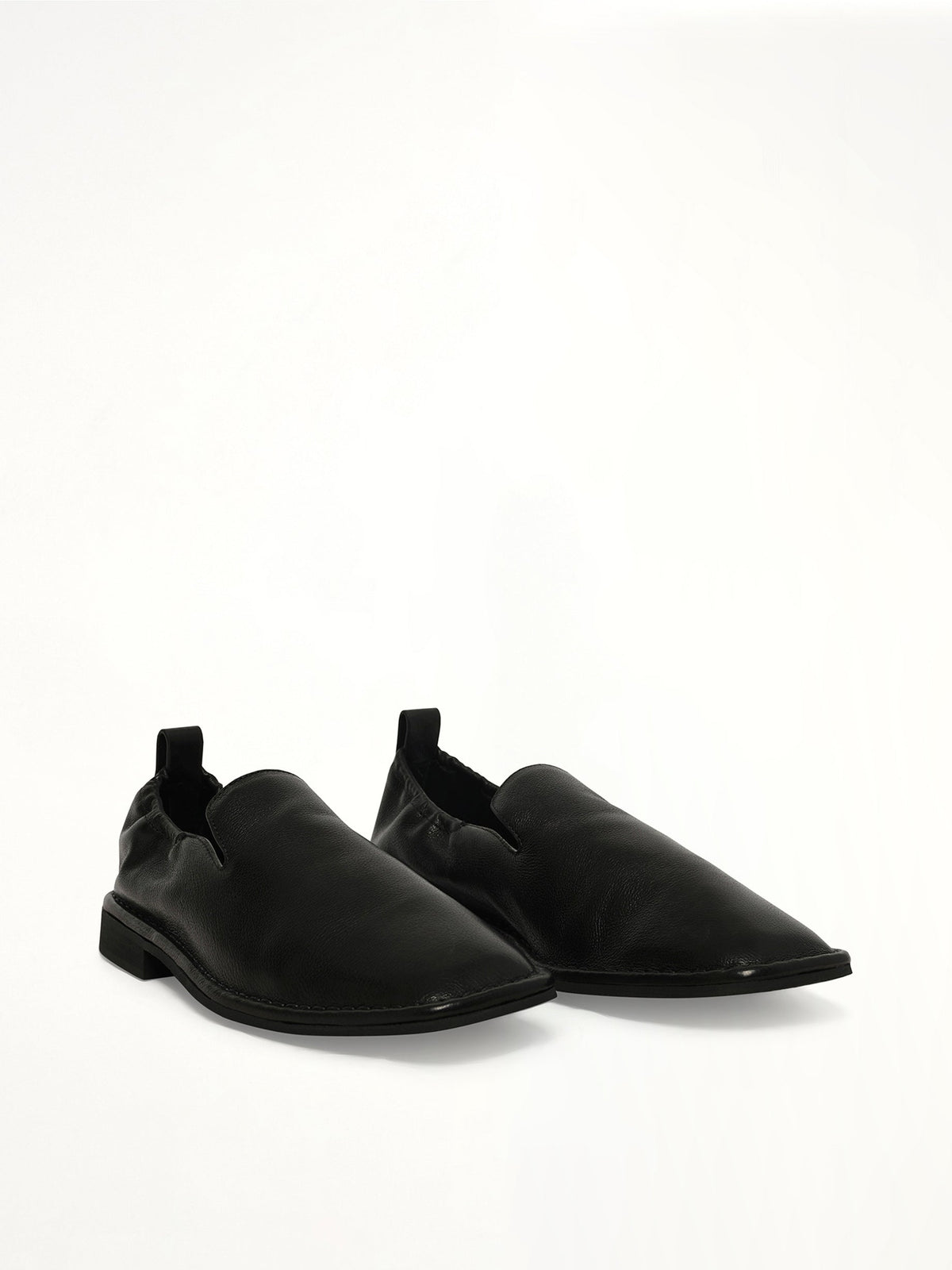 Slip On Loafer in Black Front View | AMIRI