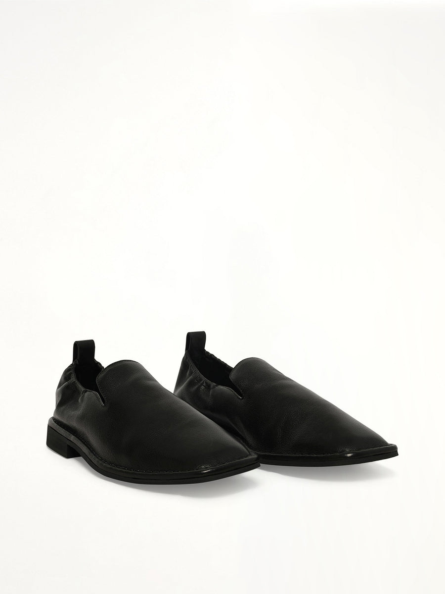 Slip On Loafer in Black Front View | AMIRI