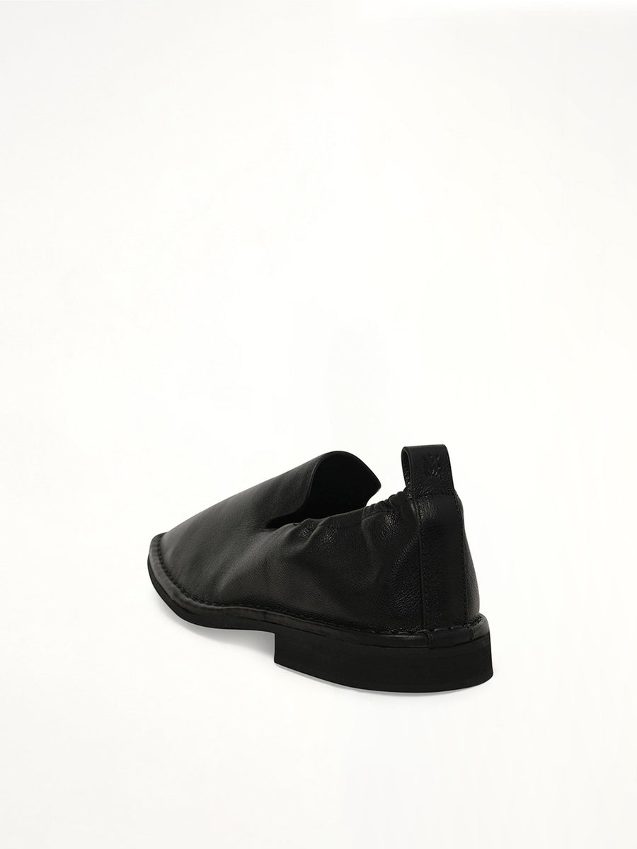 Slip On Loafer in Black Back View | AMIRI