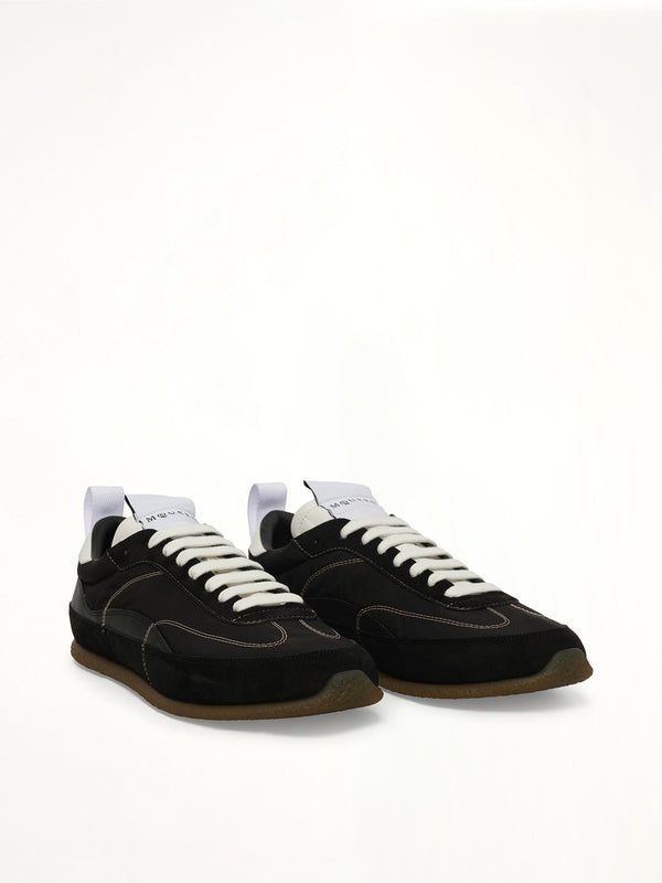 EC1 Sneaker in Black Front View | ALEXANDER MCQUEEN