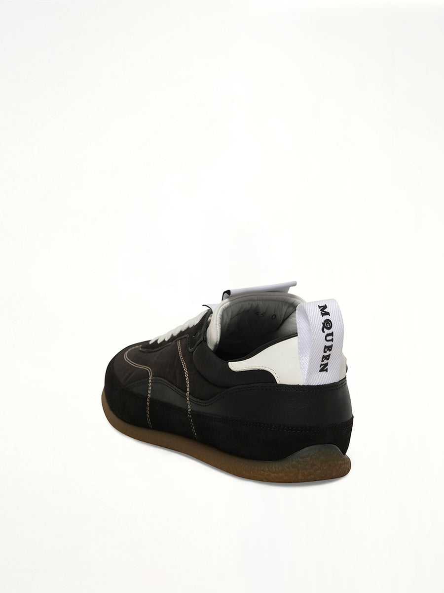 EC1 Sneaker in Black Back View | ALEXANDER MCQUEEN